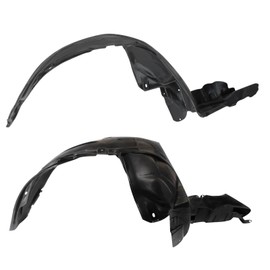 TRQ TRQ Front Inner Fender Liner Set Compatible with 2004-2005 Subaru Impreza SU1250100 SU1251100
