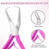 SIVOTE Professional Hair Extension Tools Kit Stainless Steel, Microlink &
