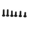 RC Crawler Bumper Black Front and Rear Bumper with Winch