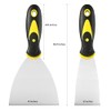 Putty Knife Scraper Set, 2" 4" Spackle Knife 2Pack, Stainless