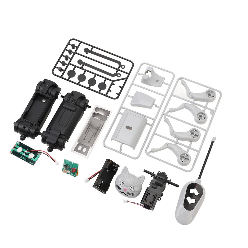 Electric Robot Toy with Remote Control DIY Assembling Smart Funny