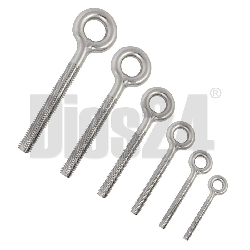 DIOS24 Eye Screw with Metric Thread (Left Thread) M10 -