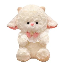 Wgxzyq 10inch Lamb Stuffed Animal, Sheep Plush Toy, Birthday Gift for Kids 10inch