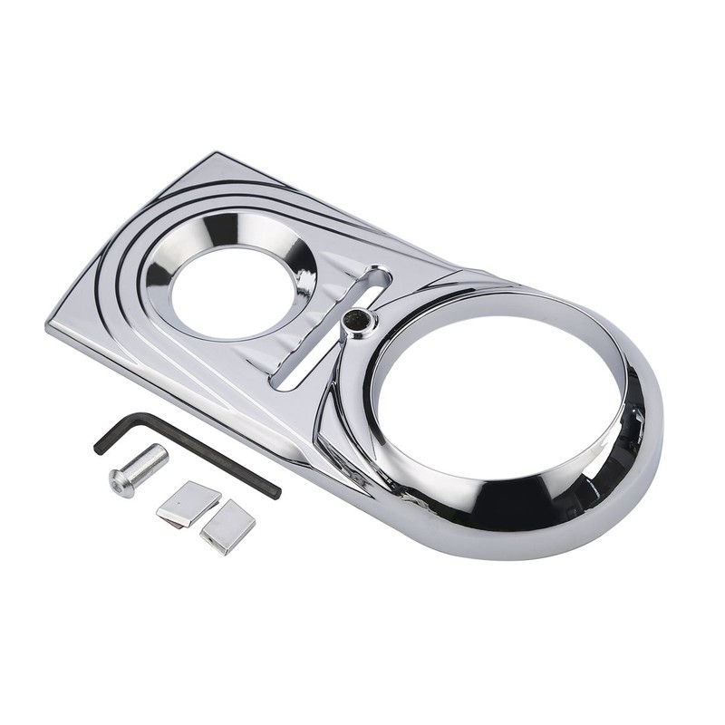 XFMT Dash Panel Cover Die Cast Sculpted Compatible with Harley