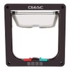 CEESC 4-Way Pet Door Small for Dogs and Cats Pet
