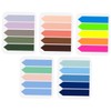 VILLFUL 5packs Pet Fluorescent Index Stickers Cute Stationary for Memo