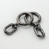[FUSSED] 2pcs Key Ring, Backpack Buckle, Spring Gate O-Ring Round