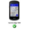PHONILLICO PHONILLICOCase für Garmin Edge 1040 – Schwarze Silikonhülle mit