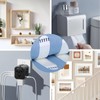 MJFENDAI Picture Hanging Strips Heavy Duty, 30-Pairs(60 Strips) No Nails