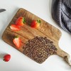 Hand Carved Mandala Chopping Board – Sustainable Mango Wood with