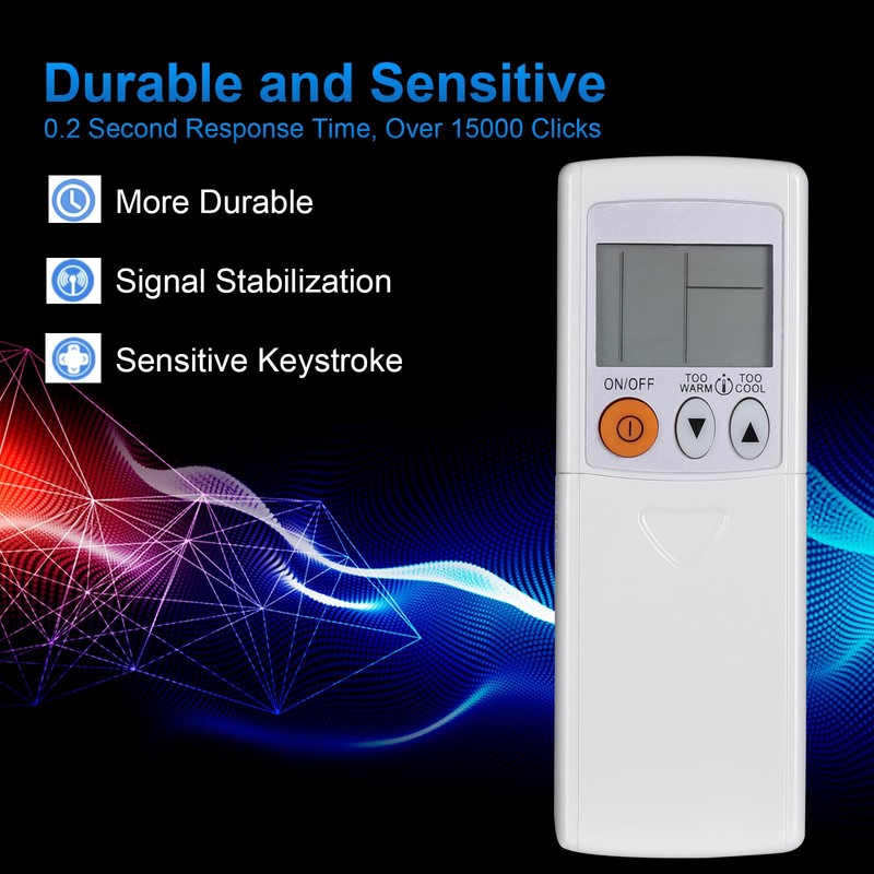 Replacement Air Conditioner Remote Control for Mitsubishi Electric Mr Slim