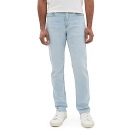 Faherty Men's Stretch Terry Indigo 5 Pocket Jeans, Riverbend Wash, Blue, 32