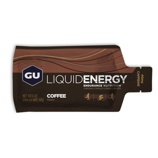 GU GU Energy Liquid Energy Gel with Complex Carbohydrates, Vegan,