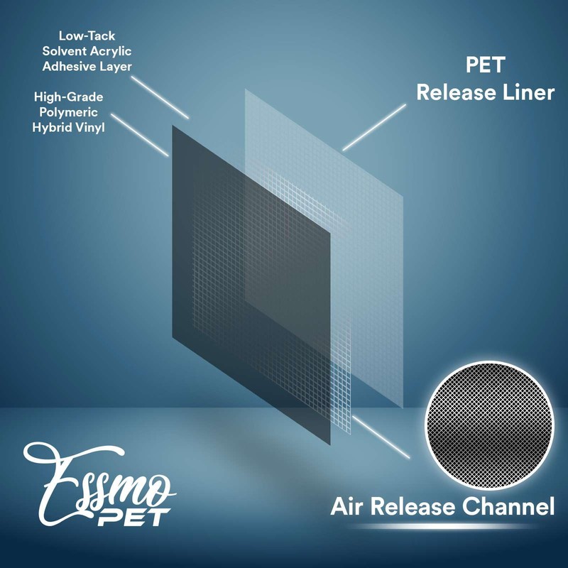 2pcs 10cmx20cm Sample PET Marble Pearl Matte White Green Vinyl