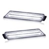 Nrgedzam 2PCS LED Side Marker Lights White Front Side Marker