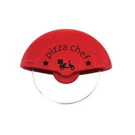 Fackelmann-Rad Pizza Schneider, Stahl, rot/Silber