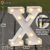 HXWEIYE Light Up Letters X, LED Marquee Letters Lights Sign