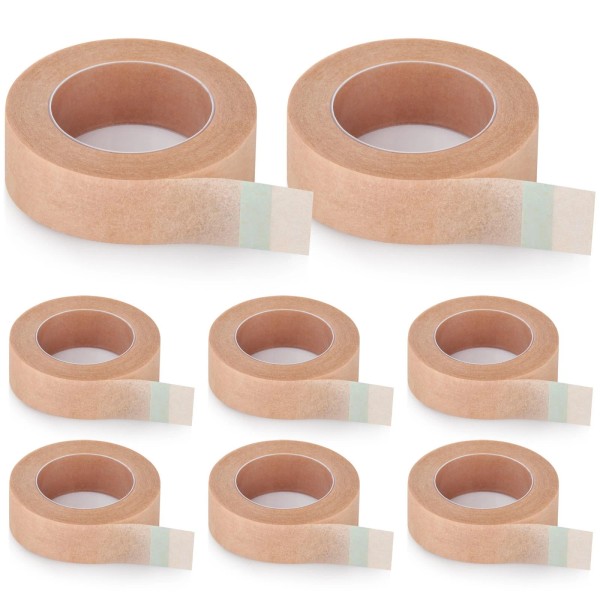 Ahhalffy 8 Rolls Micropore Tape, Paper Tape Medical, Nose Tape