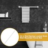 Showingo Towel Bar Replacement Rod 24 Inches Adjustable Spring End