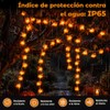 Guirnalda de Cempasúchil LED, 4.5 Metros, 30 Luces, 30 Flores