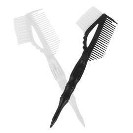 Ipetboom 2pcs Hair Coloring Brush Hair Dyeing Comb Styling Comb for Home Salon Use