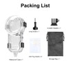 PULUZ 60m Waterproof Dive Case for Insta360 X5, Invisible Underwater