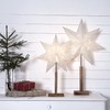 Star "Karo Mini" Material: Wood/Paper, Colour: Beige, Height: 55 x