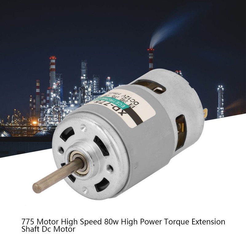 775 Motor High Speed 80w High Power Torque Extension Shaft