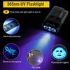 Boruit V20 Small Powerful Flashlight Super Bright with 365nm UV,