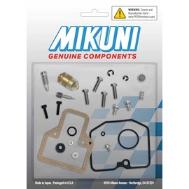 Mikuni Carburetor Rebuild Kit MK-TM36-B80SM for Yamaha Snowmobiles with Fuel Screw