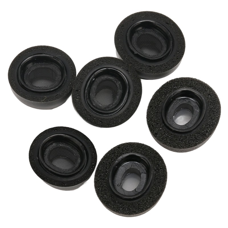 6pcs Eartips Replacement Noise Isolation Soft Slow Rebound Foam Ear