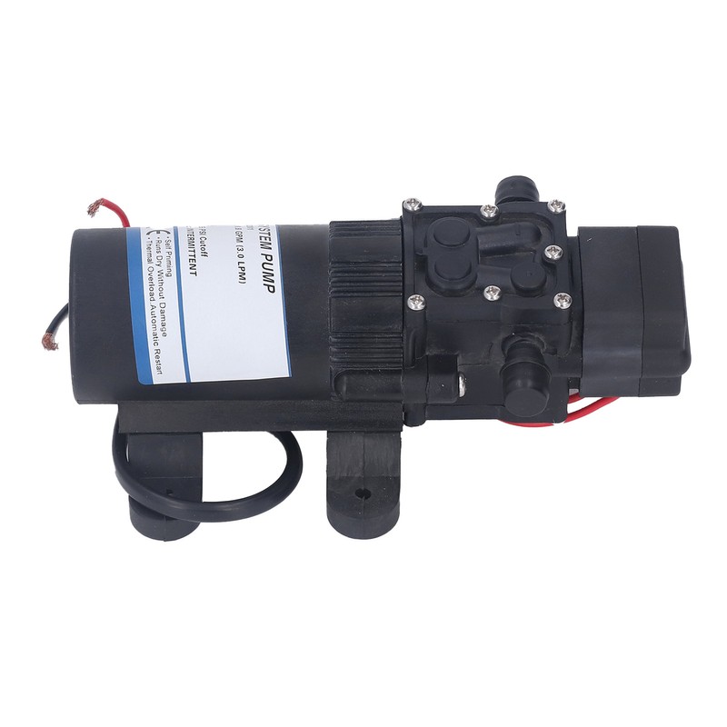 Water Pump 0.8GPM DC 12V 1.8A 55PSI Self Priming Pump