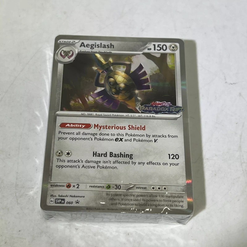 Pokémon Paradox Rift Pre-Release Decks All 4 Promo Sealed Build