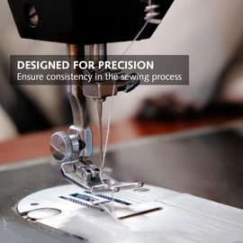 5 PCS Zipper Foot for Sewing Machine, Presser Feet Set Walking Foot Kit, Invisible Zipper Foot Compatible with Brother, Janome, Toyota Singer and Other Low Shank Snap Sewing Machine