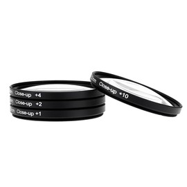 Andoer® 52mm Macro Close-Up Filter Set with Pouch Close-up Lens Filter Sets +1 +2 +4 +10 for Nikon D7200 D5200 D3200 D3100 Canon Sony Pentax DSLRs