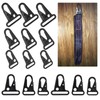 15Pcs Outdoor Backpack Clips Enlarged Mouth Hooks Key Chain Hanging