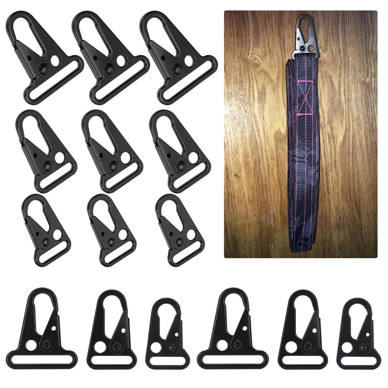 15Pcs Outdoor Backpack Clips Enlarged Mouth Hooks Key Chain Hanging