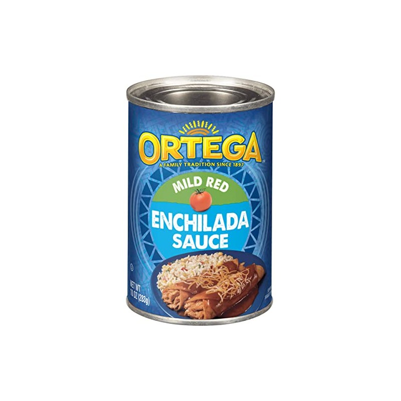 Ortega Enchilada Sauce, Red Chili, 10 Ounce (Pack of 12)