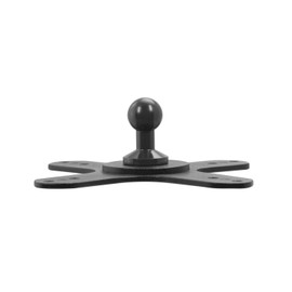 iBOLT Metal VESA 75 / VESA 100 to 20mm Ball Adapter- Mounts VESA Compatible Monitors/TV's/Displays to a 20mm Mount
