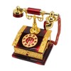 Dial Telephone Shaped Music Box Exquisite Retro Music Jewelry Box