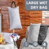 Windyun 4 Pack Large Wet Dry Bag Hanging Cloth Diapers