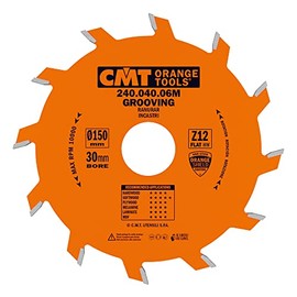 CMT Orange Tools Band Slot Cutter Circular Saw Blade 150 x 4 x 30 Teeth 12 240.040.06