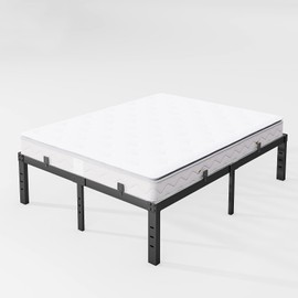 Hunlostten 6 Pcs Mattress Slide Stopper for King Bed Frame, Non Slip Mattress Gripper, Mattress Stoppers to Prevent Sliding, Easy Installation, Wide Adaptation Range, Black