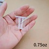 Cynohesta Bulk Mini Plastic Shot Glasses Disposable Small Cups，Clear Communion