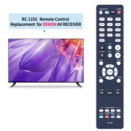 RC-1192 Replacement Remote Control Compatible With Denon AV Receiver AVR-S900W AVR-S910W AVR-S920W AVR-X2100W AVR-X2200W AVR-X3100W AVR-X3300W AVR-X5200W