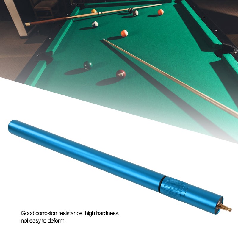 17 Inch Aluminum Alloy Pool Cue Extender Telescopic Billards Stick