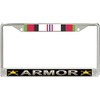 MilitaryBest U.S. Army Armor Afghanistan Veteran License Plate Frame