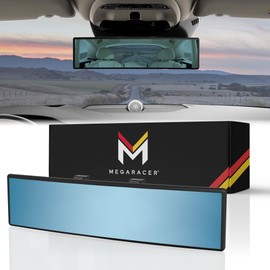 Car Rear View Mirror | Car Rearview Mirror Accessories 10.6" Blue Convex | Espejo Retrovisor Para Carro | Review Mirror Rear Mirror Rearview Mirrors for Car Mirror Replacement Retrovisores Para Carros