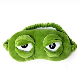벤디 개구리눈 캐릭터 안대 눈안대 수면용품 수면용안대 수면안대 Bendy Frog Eye Character Sleep Mask Sleep Masking Eye Mask Sleep Eye Mask