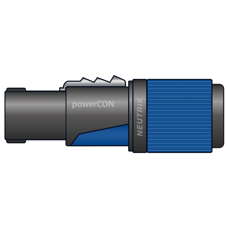 Neutrik powerCON Blue NAC3FXXA-W-L for Cable Diameter 10-16 mm Cable